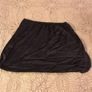 Vanity Fair Black Mini Slip